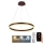 Himmennettävä LED-kattokruunu johdossa LED/85W/230V 3000-6500K + kauko-ohjaus