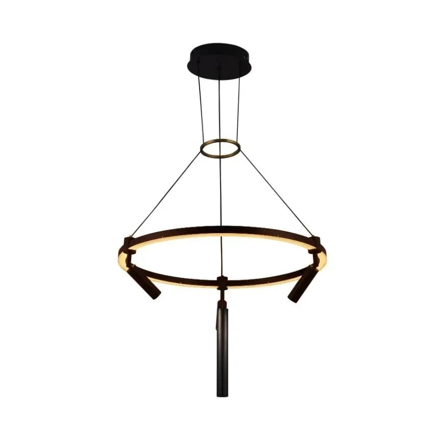 Himmennettävä LED-kattokruunu johdossa LED/85W/230V 3000-6500K + kauko-ohjaus