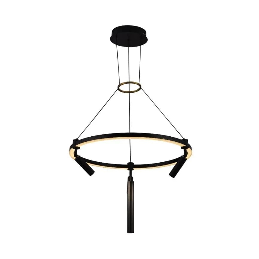 Himmennettävä LED-kattokruunu johdossa LED/85W/230V 3000-6500K + kauko-ohjaus