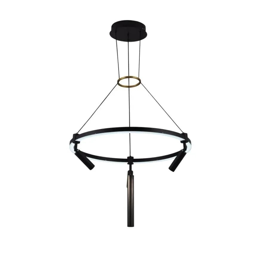 Himmennettävä LED-kattokruunu johdossa LED/85W/230V 3000-6500K + kauko-ohjaus