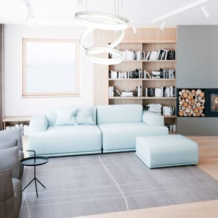 Himmennettävä LED-kattokruunu johdossa LED/86W/230V 3000K valkoinen