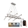 Himmennettävä LED-kattokruunu johdossa LED/90W/230V 3000-6500K halkaisija 80 cm + kauko-ohjaus