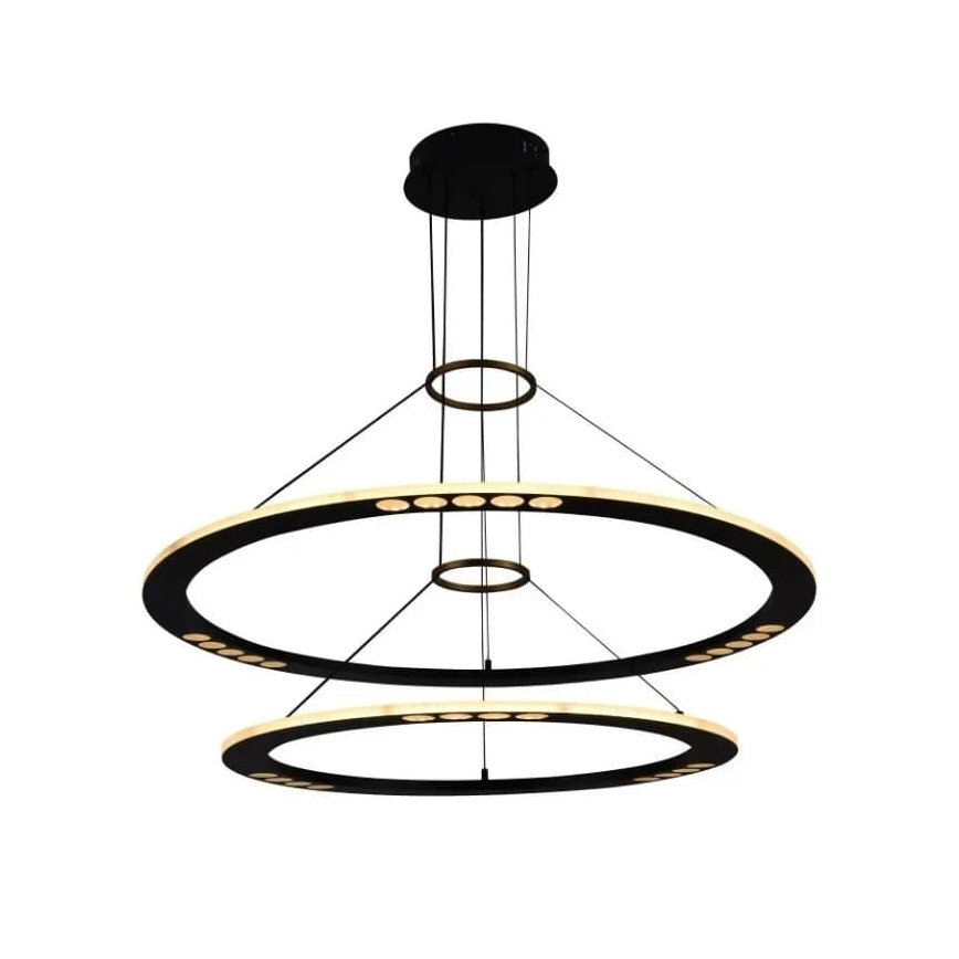 Himmennettävä LED-kattokruunu johdossa LED/90W/230V 3000-6500K + kauko-ohjaus