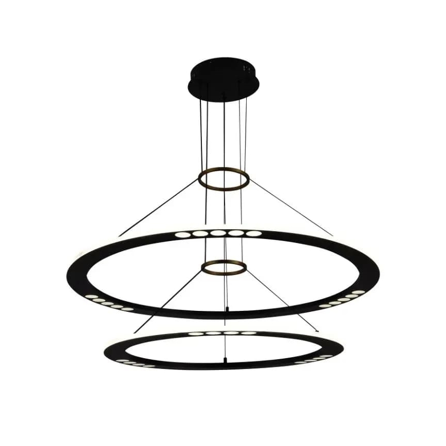 Himmennettävä LED-kattokruunu johdossa LED/90W/230V 3000-6500K + kauko-ohjaus