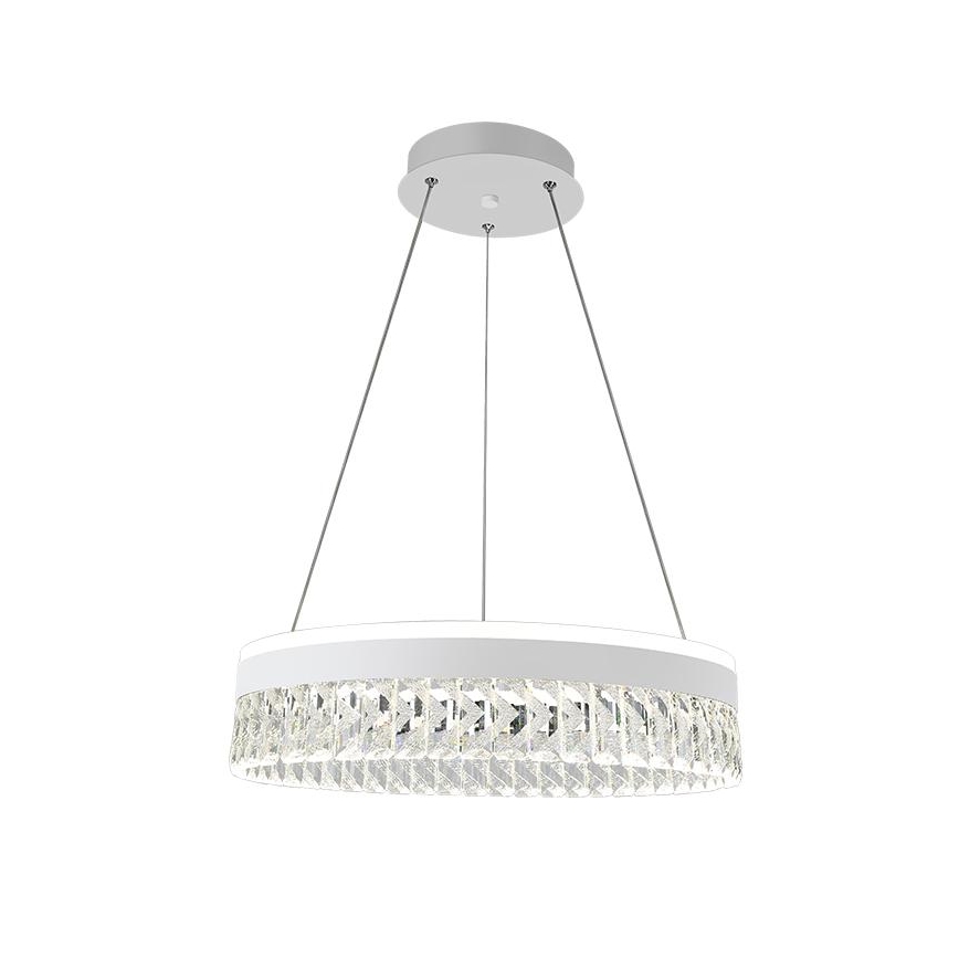 LED Himmennettävä kristalli kattokruunu johdossa LED/90W/230V 3000-6500K valkoinen + kauko-ohjaus