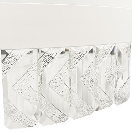 LED Himmennettävä kristalli kattokruunu johdossa LED/90W/230V 3000-6500K valkoinen + kauko-ohjaus