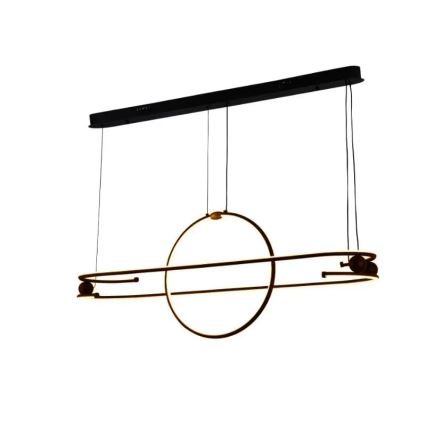 Himmennettävä LED-kattokruunu johdossa LED/95W/230V 3000-6500K + kauko-ohjaus