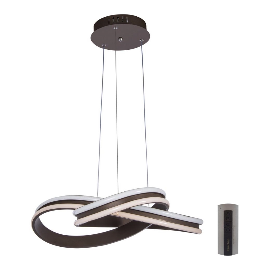 Himmennettävä LED-kattokruunu johdossa LED/96W/230V halkaisija 54 cm + kauko-ohjaus
