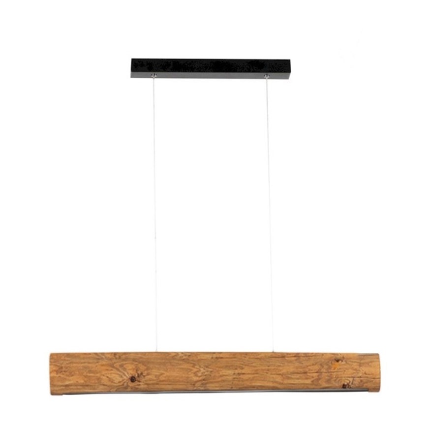 Himmennettävä LED-kattokruunu johdossa LUCAS LED/25,5W/230V mänty
