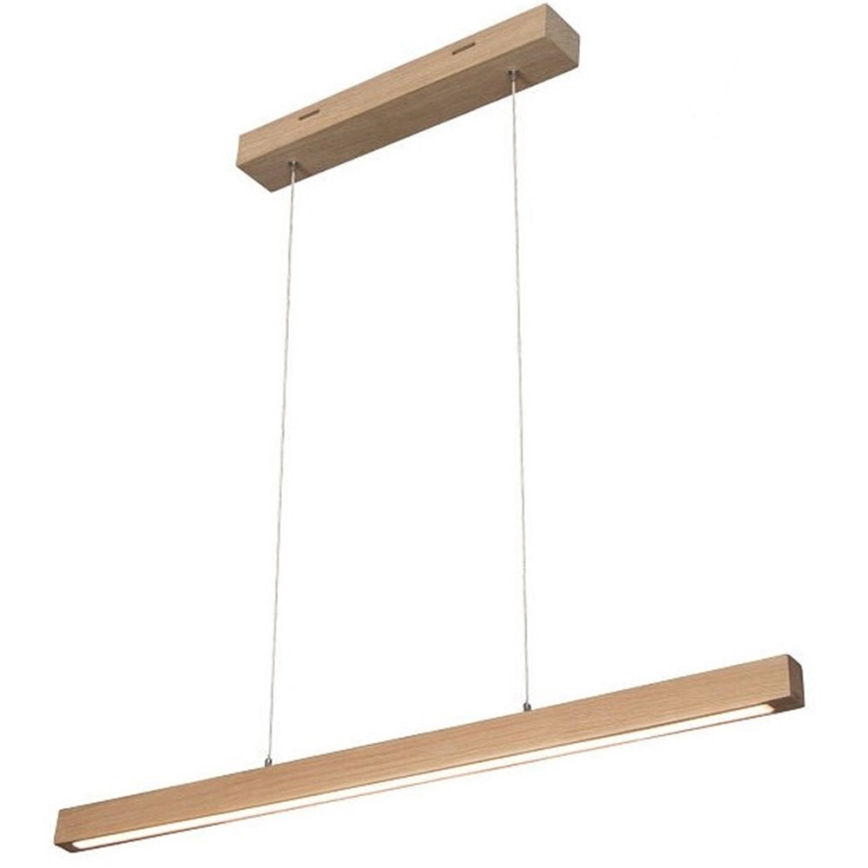 Himmennettävä LED-kattokruunu johdossa SMAL LED/12W/230V tammi