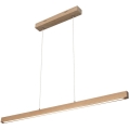 Himmennettävä LED-kattokruunu johdossa SMAL LED/15W/230V tammi
