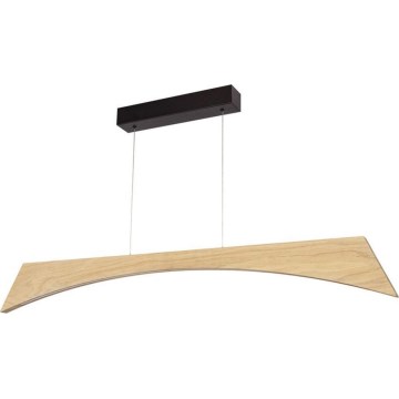 Himmennettävä LED-kattokruunu johdossa ZIAD LED/14W/230V tammi