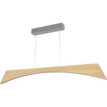 Himmennettävä LED-kattokruunu johdossa ZIAD LED/14W/230V tammi