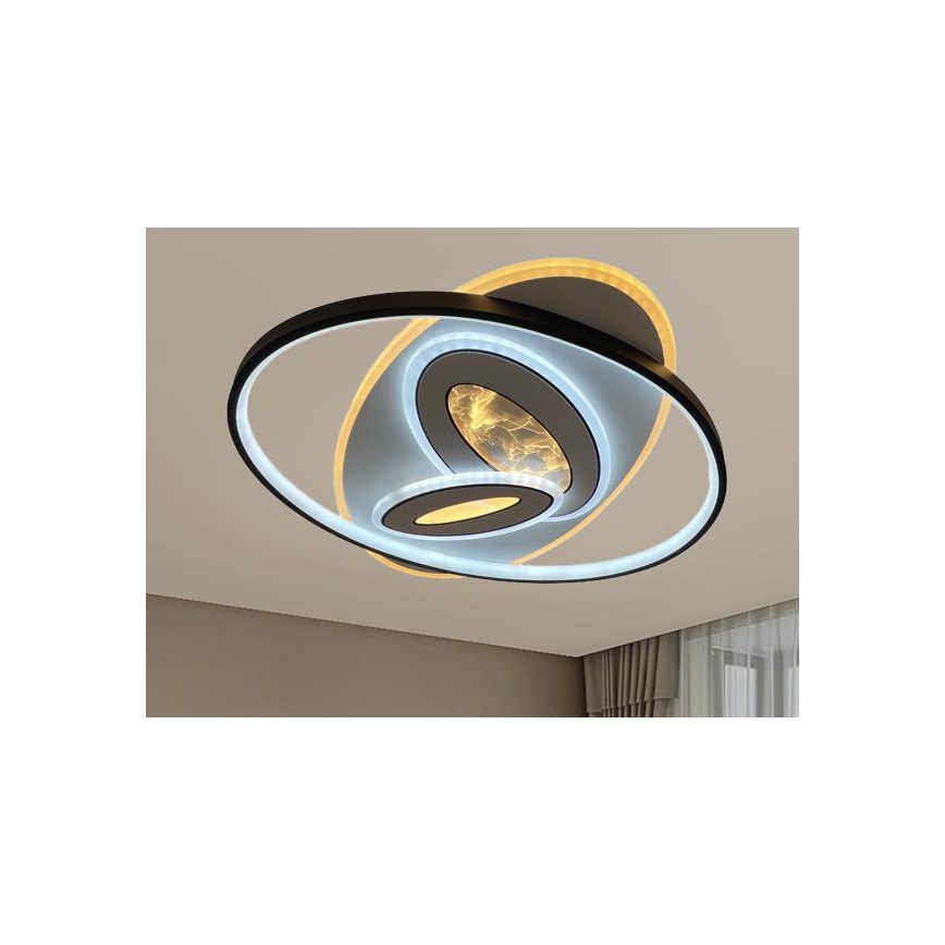 Himmennettävä LED-kattovalaisin 105 W, 230 V, 3000–6500 K + kaukosäädin