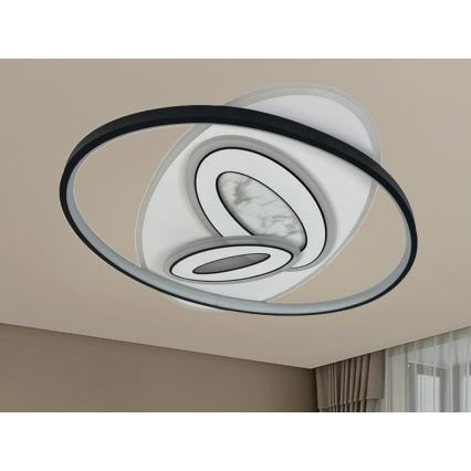 Himmennettävä LED-kattovalaisin 105 W, 230 V, 3000–6500 K + kaukosäädin