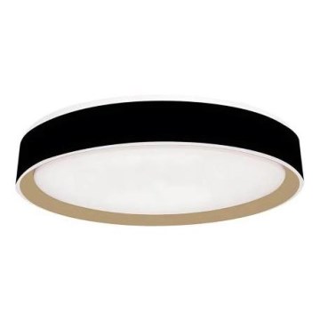 Himmennettävä LED-kattovalaisin ääniohjauksella OPAL LED/48W/230V 2700-6500K musta + kauko-ohjaus