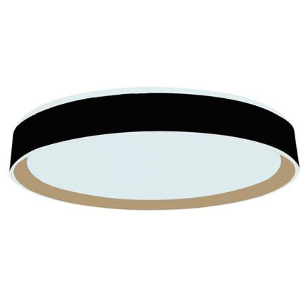 Himmennettävä LED-kattovalaisin ääniohjauksella OPAL LED/48W/230V 2700-6500K musta + kauko-ohjaus