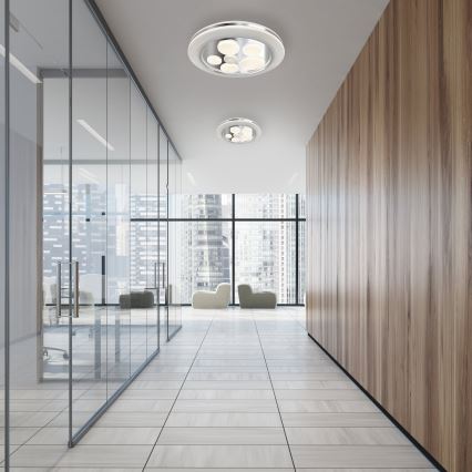 Himmennettävä LED-kattovalaisin BUBBLES LED/48W/230V + Kauko-ohjaus