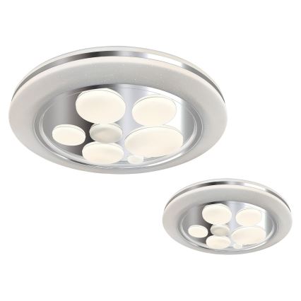 Himmennettävä LED-kattovalaisin BUBBLES LED/48W/230V + Kauko-ohjaus
