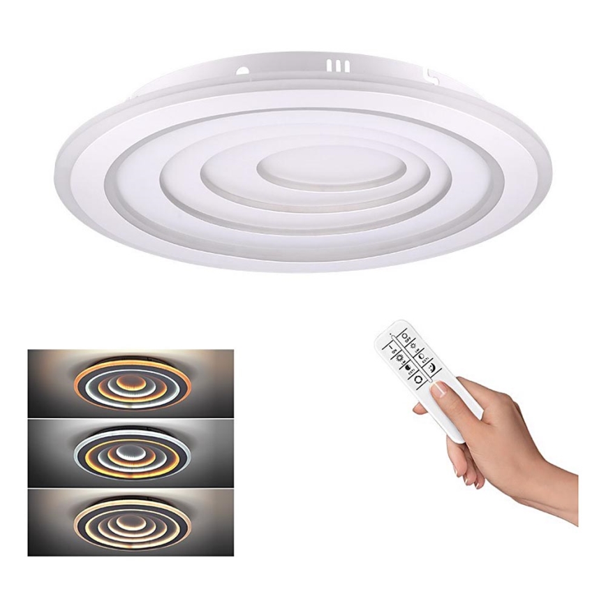 Himmennettävä LED-kattovalaisin CASCADE LED/111W/230V 3000-6500K + kauko-ohjaus