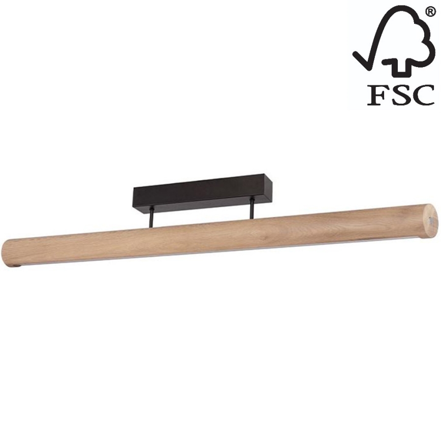 Himmennettävä LED-kattovalaisin CONOR LED/34,5W/230V tammi – FSC sertifioitu