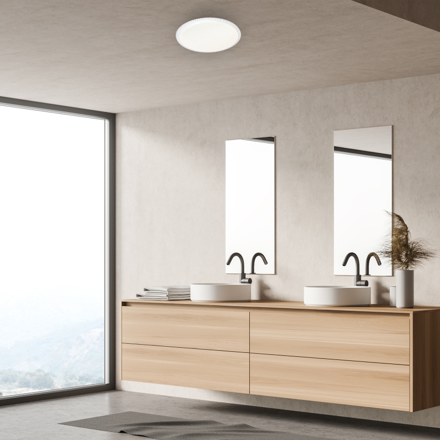 Himmennettävä LED-kattovalaisin CRUZ kaukosäätimellä 1xLED/40W/230V 2000lm