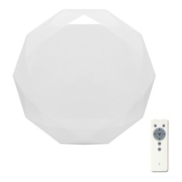 Himmennettävä LED-kattovalaisin DIAMANT LED/80W/230V + kauko-ohjaus