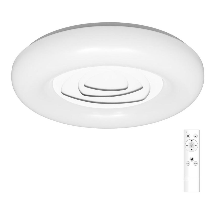 Himmennettävä LED-kattovalaisin DONUT LED/80W/230V 3000-6500K pyöreä