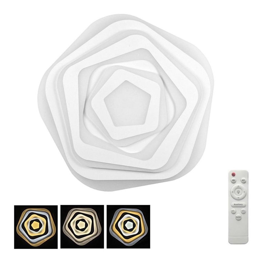 Himmennettävä LED-kattovalaisin DRAGO LED/80W/230V 2700-6500K + kauko-ohjain