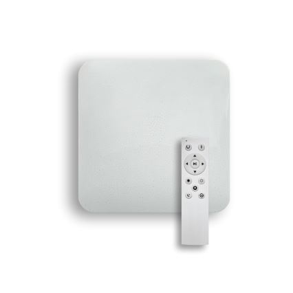 Himmennettävä LED-kattovalaisin FLORA LED/36W/230V 2700-6500K 43x43 cm + kauko-ohjaus