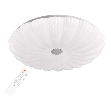 Himmennettävä LED-kattovalaisin FLOWER LED/36W/230V + Kauko-ohjaus