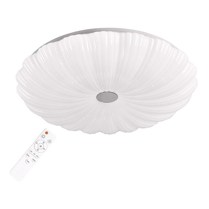 Himmennettävä LED-kattovalaisin FLOWER LED/36W/230V + Kauko-ohjaus