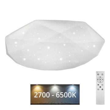 Himmennettävä LED-kattovalaisin INDUS LED/60W/230V 2700-6500K halkaisija 58 cm + kauko-ohjaus