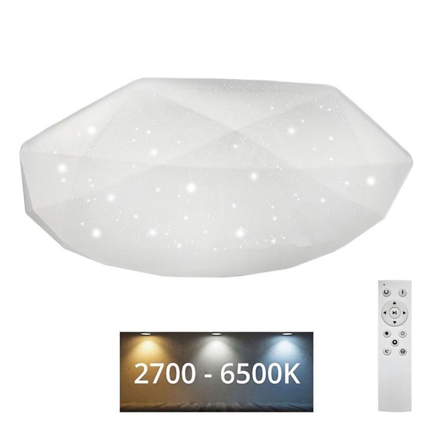 Himmennettävä LED-kattovalaisin INDUS LED/60W/230V 2700-6500K halkaisija 58 cm + kauko-ohjaus