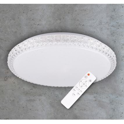 Himmennettävä LED-kattovalaisin IRINA LED/48W/230V kaukosäätimellä