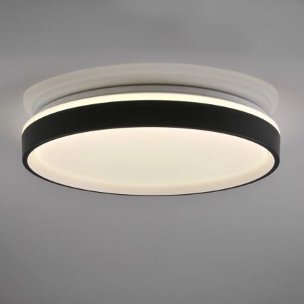Himmennettävä kylpyhuoneen LED-kattovalaisin JADWIGA LED/42W/230V halkaisija 38,5 cm 3000-6000K IP44 + kauko-ohjaus