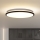 Himmennettävä LED-kattovalaisin JAMIL LED/48W/230V 3000-6500K musta + kauko-ohjaus