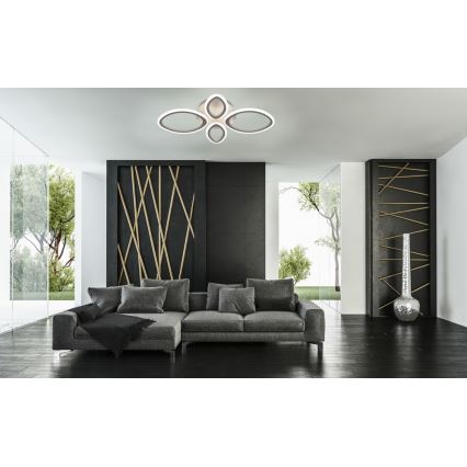 Himmennettävä LED-kattovalaisin kaukosäätimellä MESSINA 1xLED/52W/230V