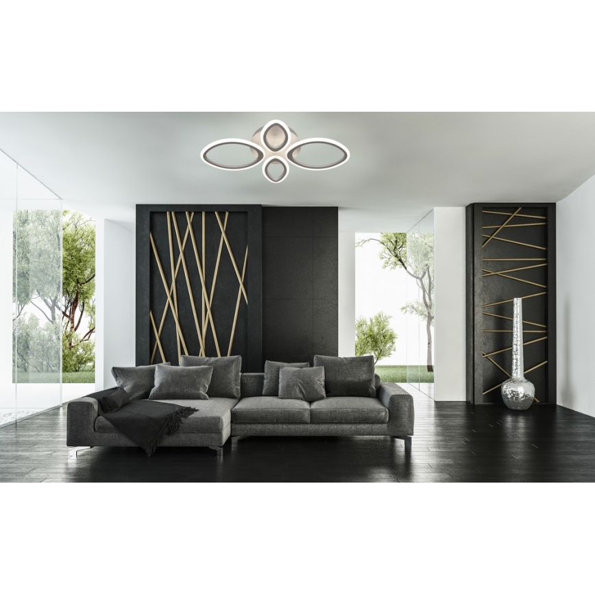 Himmennettävä LED-kattovalaisin kaukosäätimellä MESSINA 1xLED/52W/230V