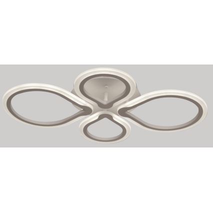 Himmennettävä LED-kattovalaisin kaukosäätimellä TRIESTE 1xLED/52W/230V