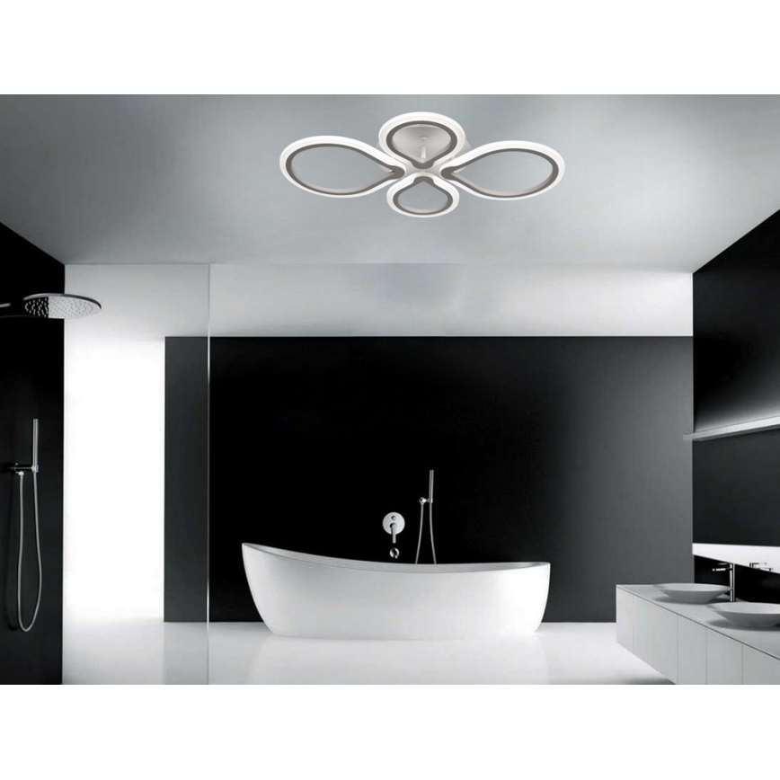Himmennettävä LED-kattovalaisin kaukosäätimellä TRIESTE 1xLED/52W/230V