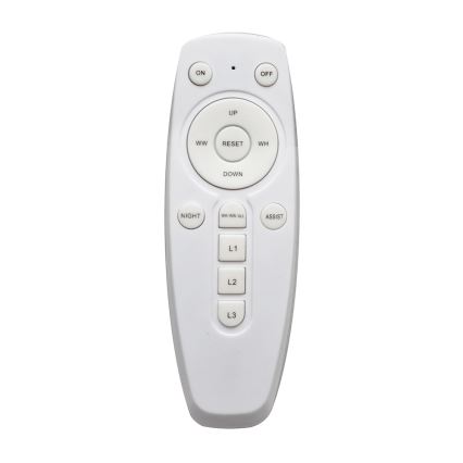 Himmennettävä LED-kattovalaisin kaukosäätimellä TRIESTE 1xLED/52W/230V