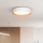Himmennettävä LED-kattovalaisin LARIOS LED/48W/230V 3000-6500K halkaisija 39 cm valkoinen + kauko-ohjaus