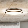 Himmennettävä LED-kattovalaisin LASKOS LED/48W/230V 3000-6500K musta + kauko-ohjaus