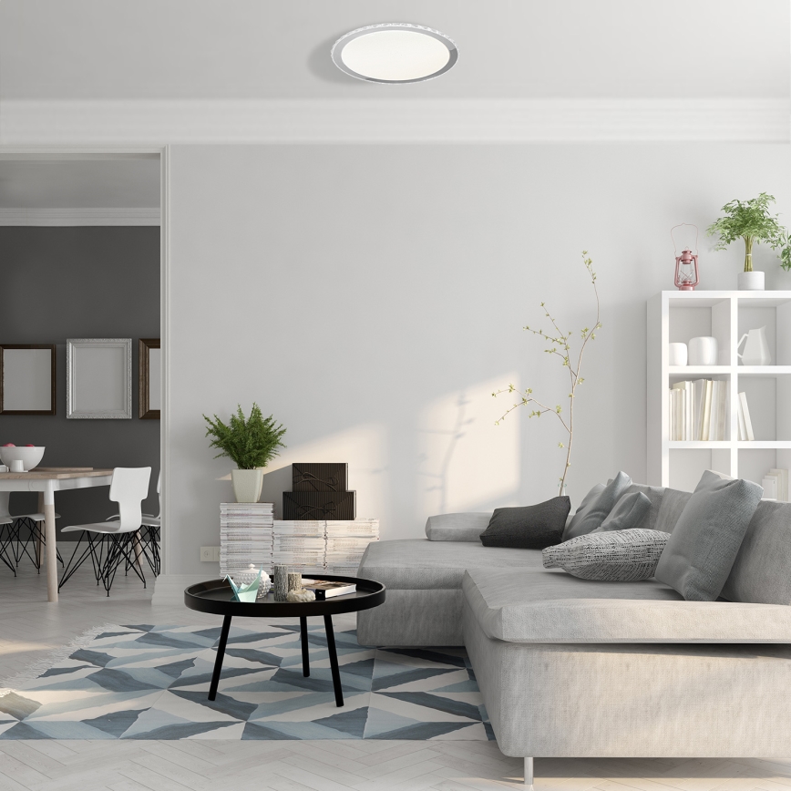 Himmennettävä LED-kattovalaisin LAYLA kaukosäätimellä 1xLED/26W/230V