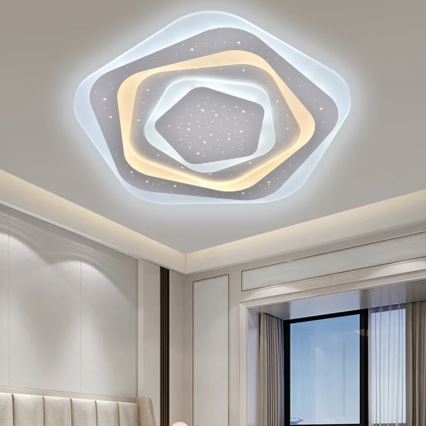 Himmennettävä LED-kattovalaisin LED/105W/230V 3000-6500K + kauko-ohjaus