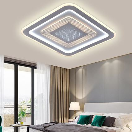 Himmennettävä LED-kattovalaisin LED/105W/230V 3000-6500K + kauko-ohjaus