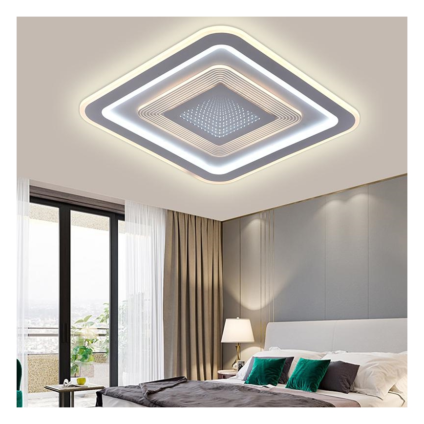 Himmennettävä LED-kattovalaisin LED/105W/230V 3000-6500K + kauko-ohjaus