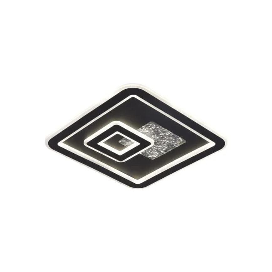 Himmennettävä LED-kattovalaisin LED/110W/230V 3000-6500K musta + kauko-ohjaus