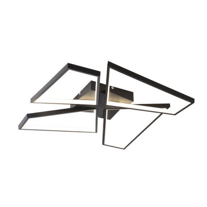 Himmennettävä LED-kattovalaisin LED/115W/230V 3000-6500K musta + kauko-ohjaus